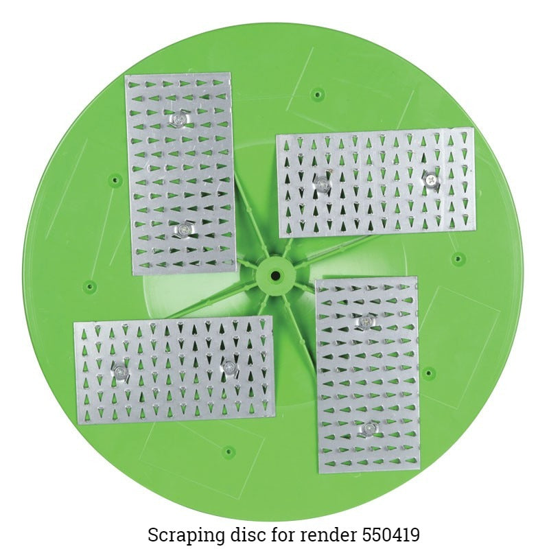 Refina scraping Discs for render 16" for Refina Electric Plastering Float