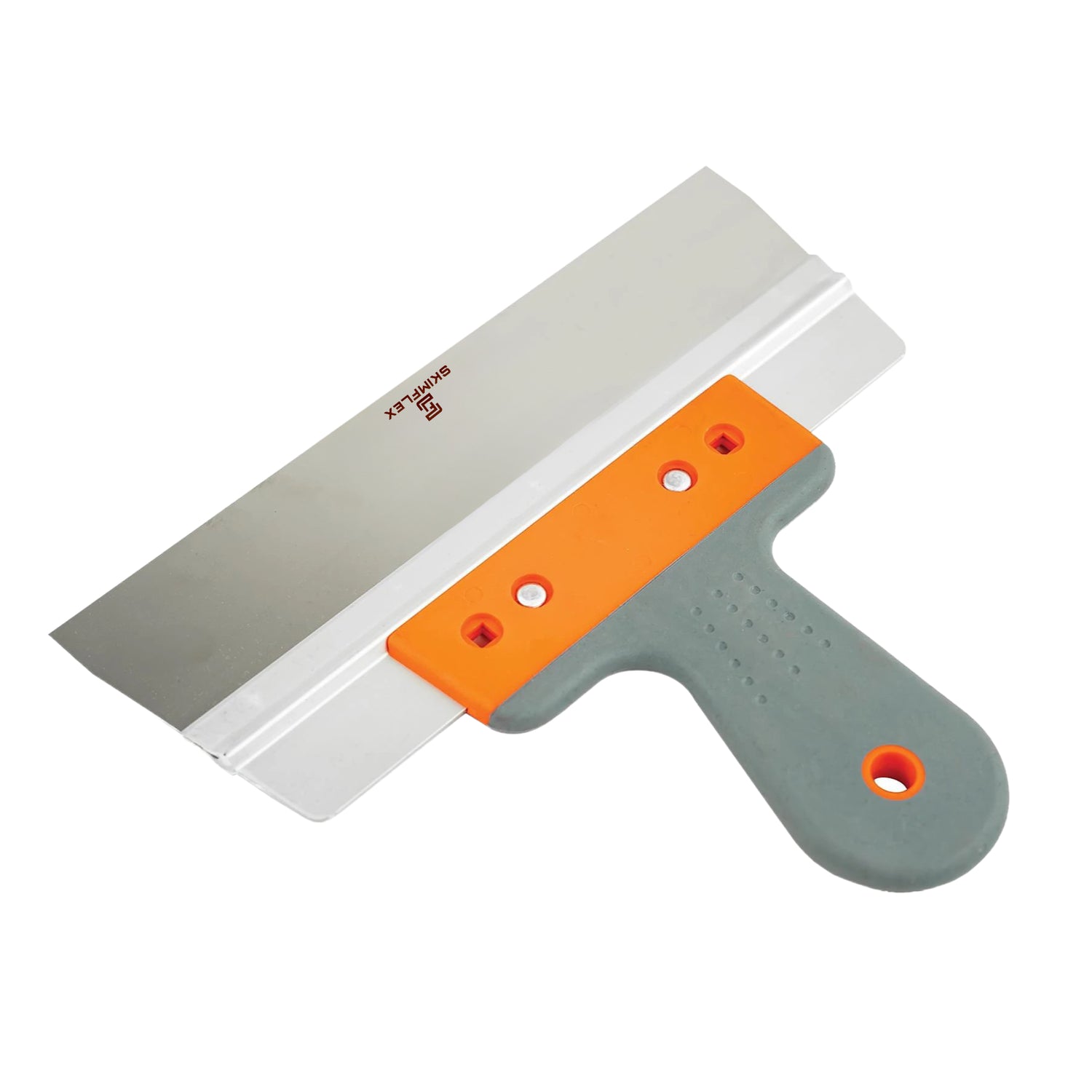 Skimflex Plaster Spatula – Stainless Steel Flattening Tool with Cork or Rubber Handle (10"-24")