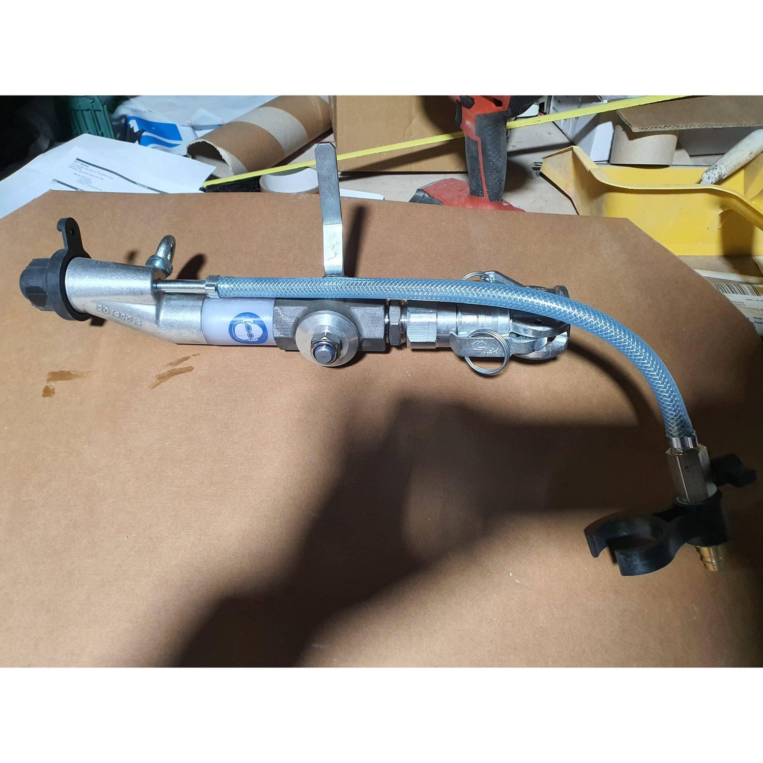Short Spray Gun Lightweight Shut Off Valve Ritmo G4 Diesel