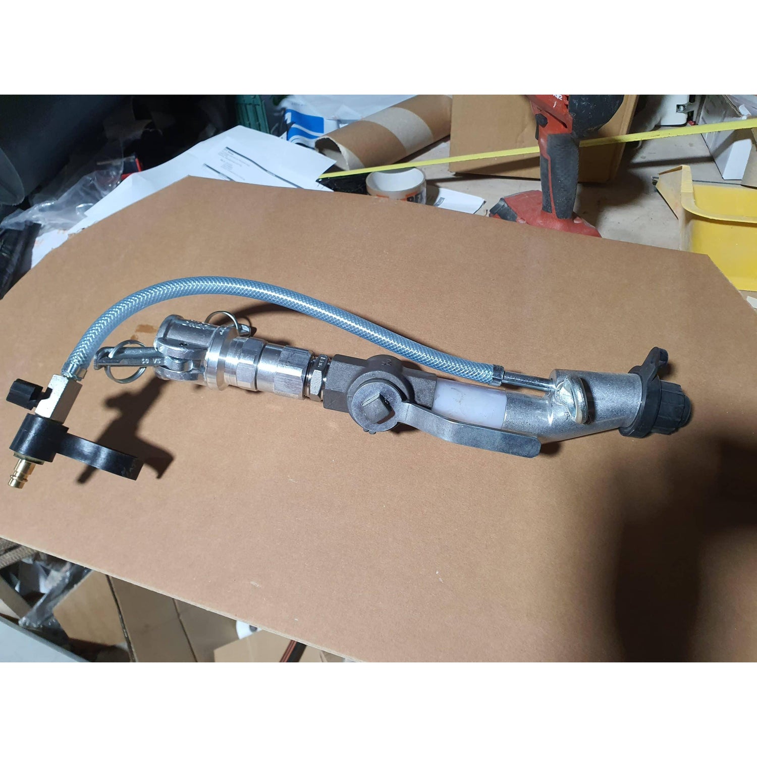 Short Spray Gun Lightweight Shut Off Valve Ritmo G4 Diesel