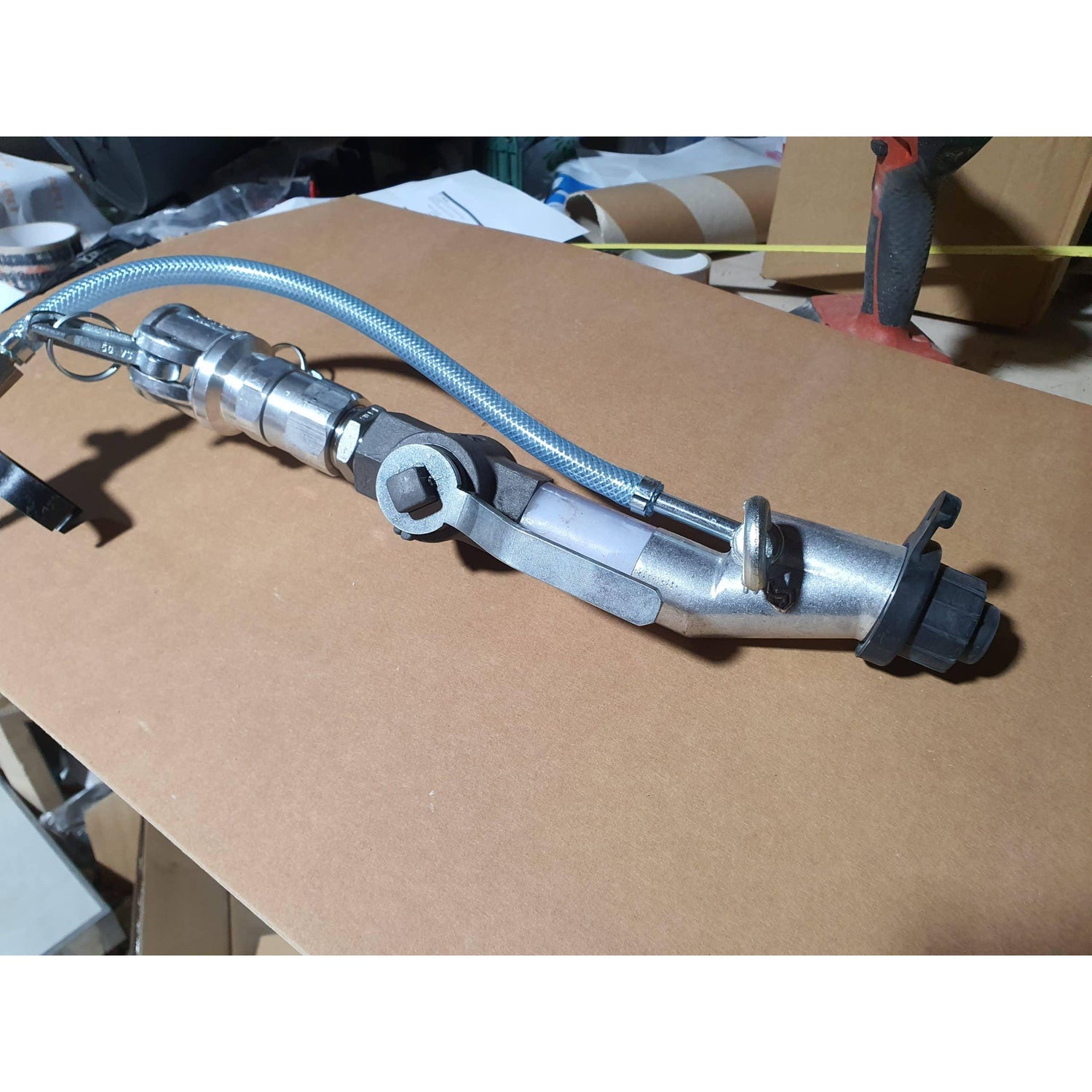 Short Spray Gun Lightweight Shut Off Valve Ritmo G4 Diesel