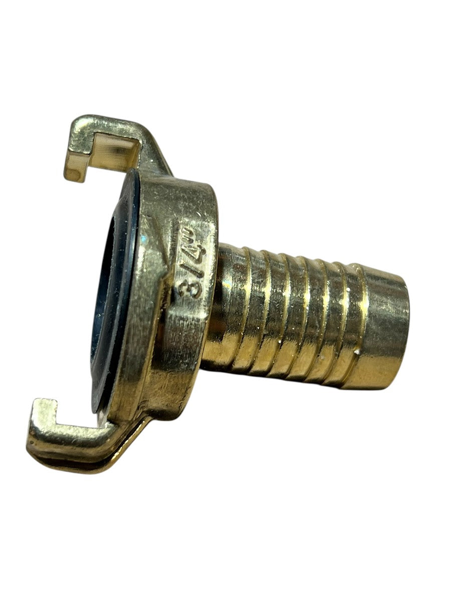 3/4 inch Geka type hose tail claw fitting for air and water