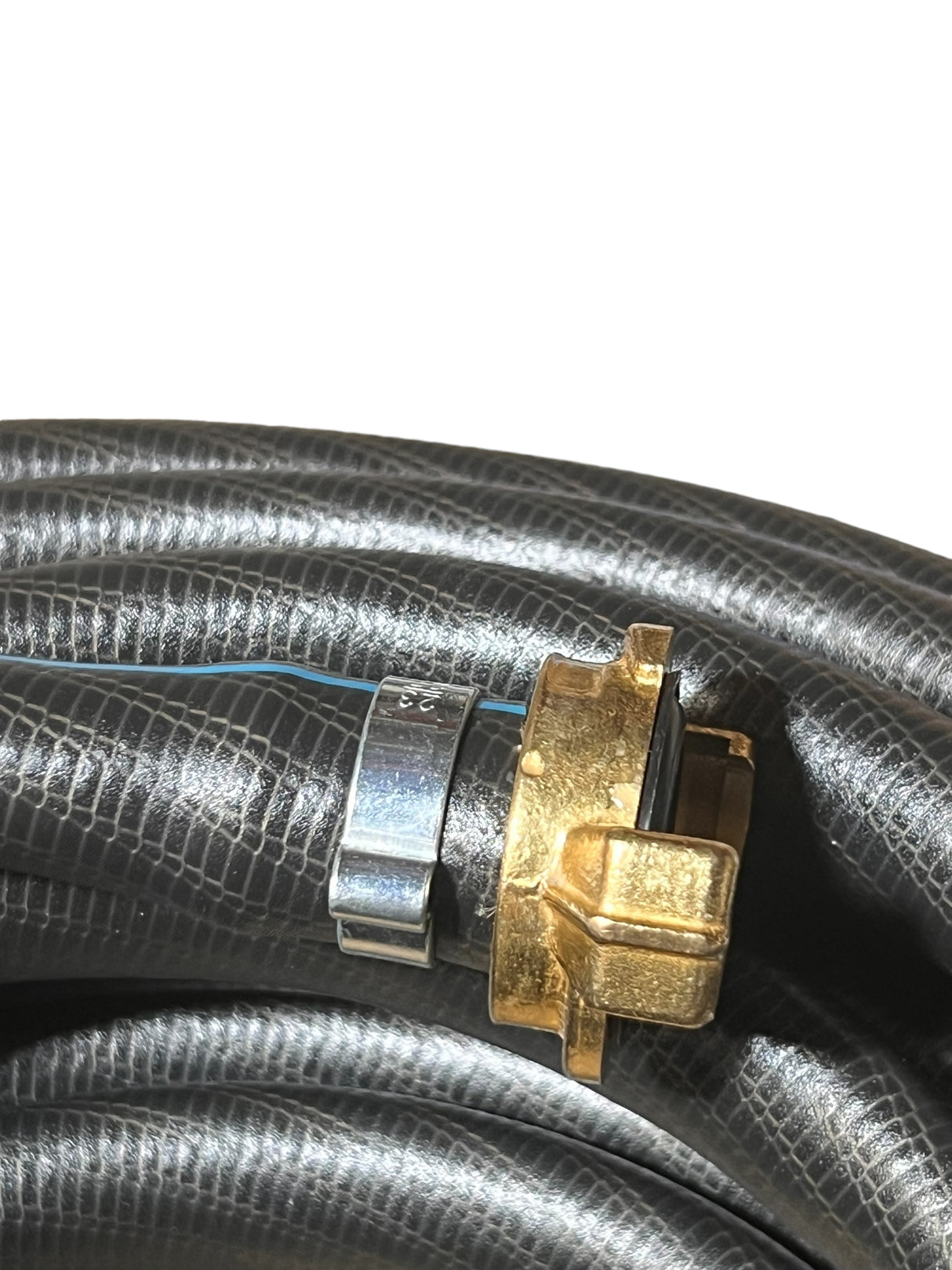 Water hose pipe with Geka brass claw fittings 1/2” or 3/4”