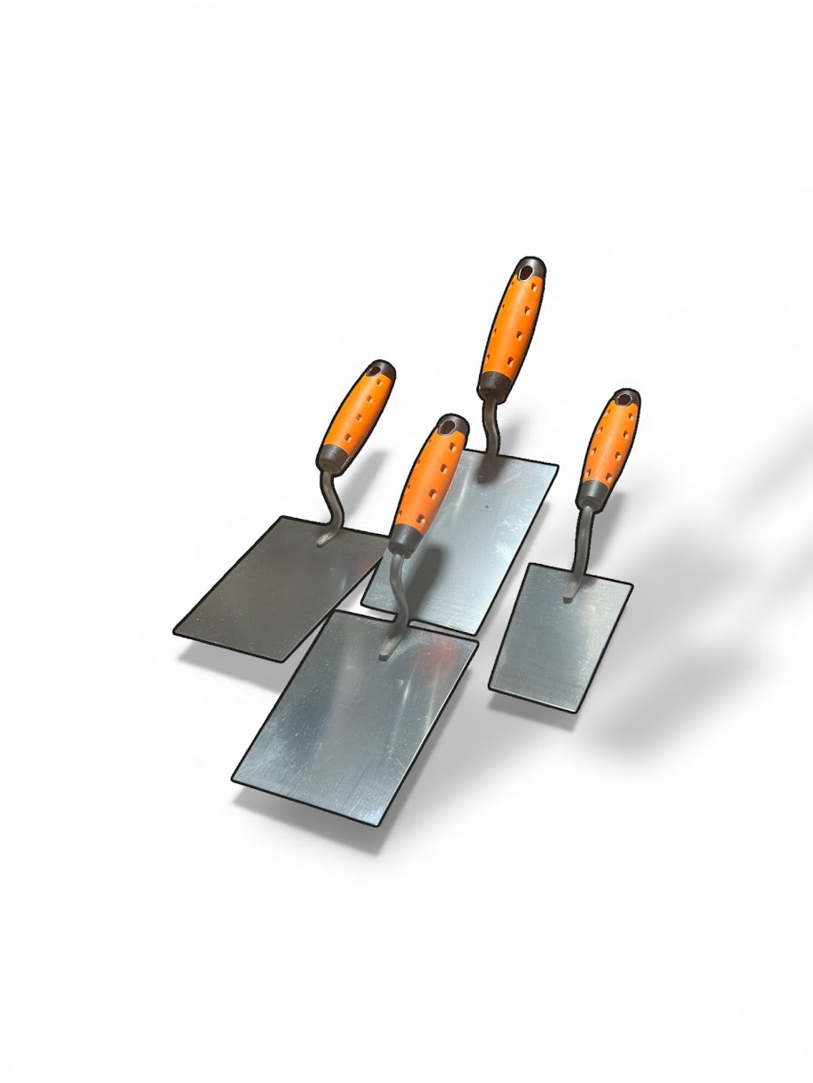 stainless steel bucket trowel set 4 5 6 7 inch