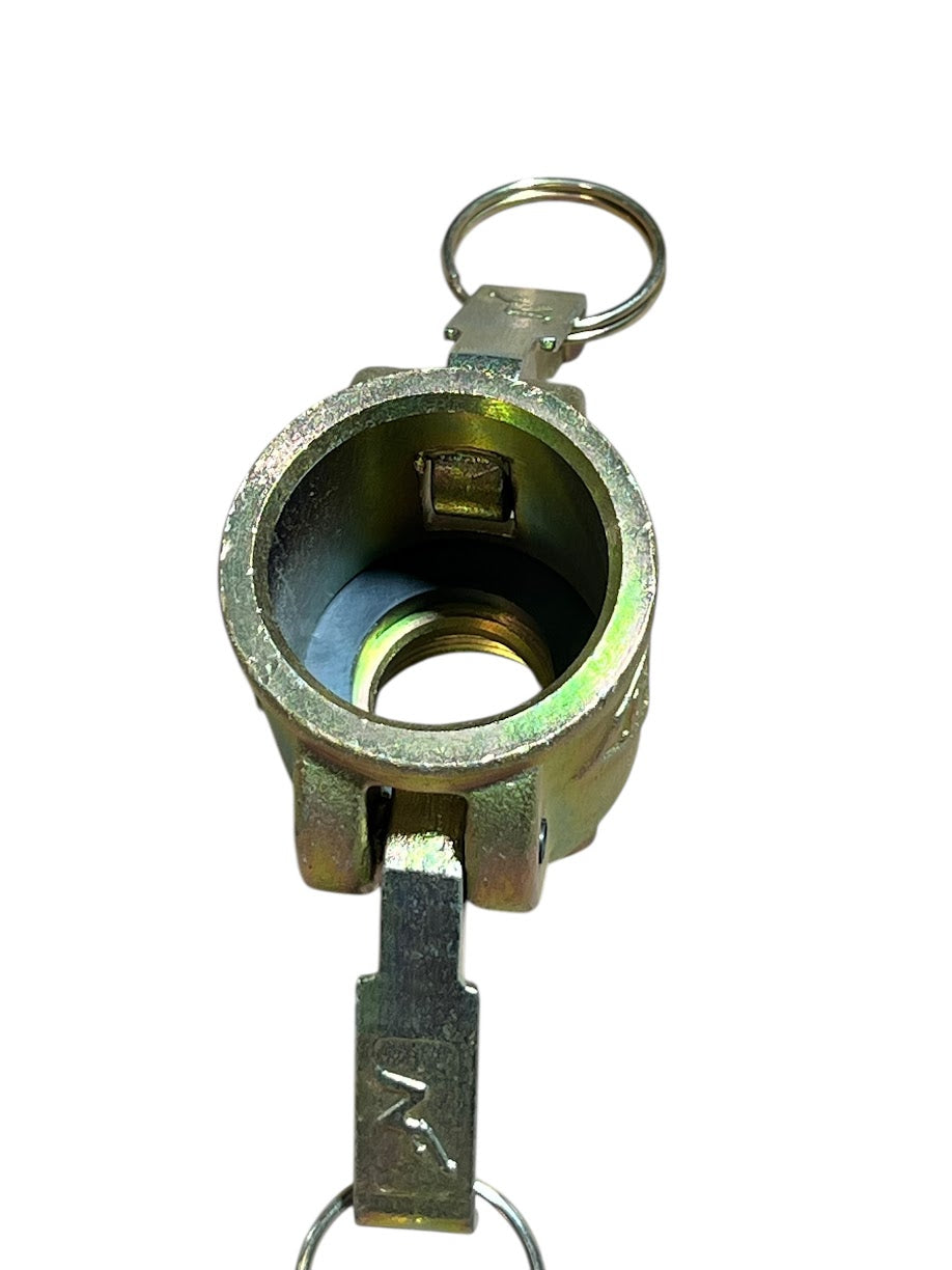 25mm female camlock fitting for a plastering machine