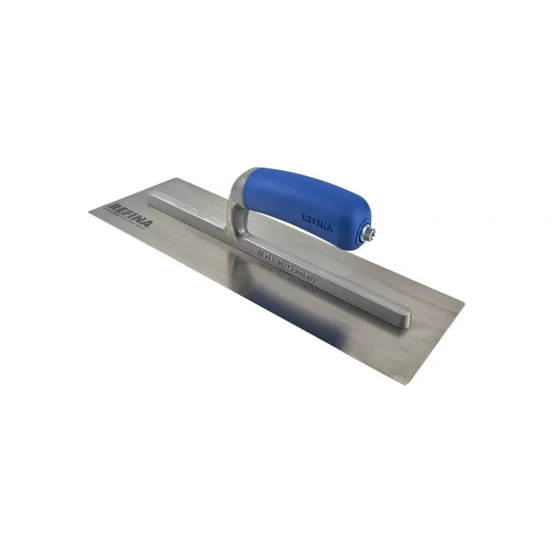 Refina Finatex 0.65mm plastering trowel with soft-grip handle