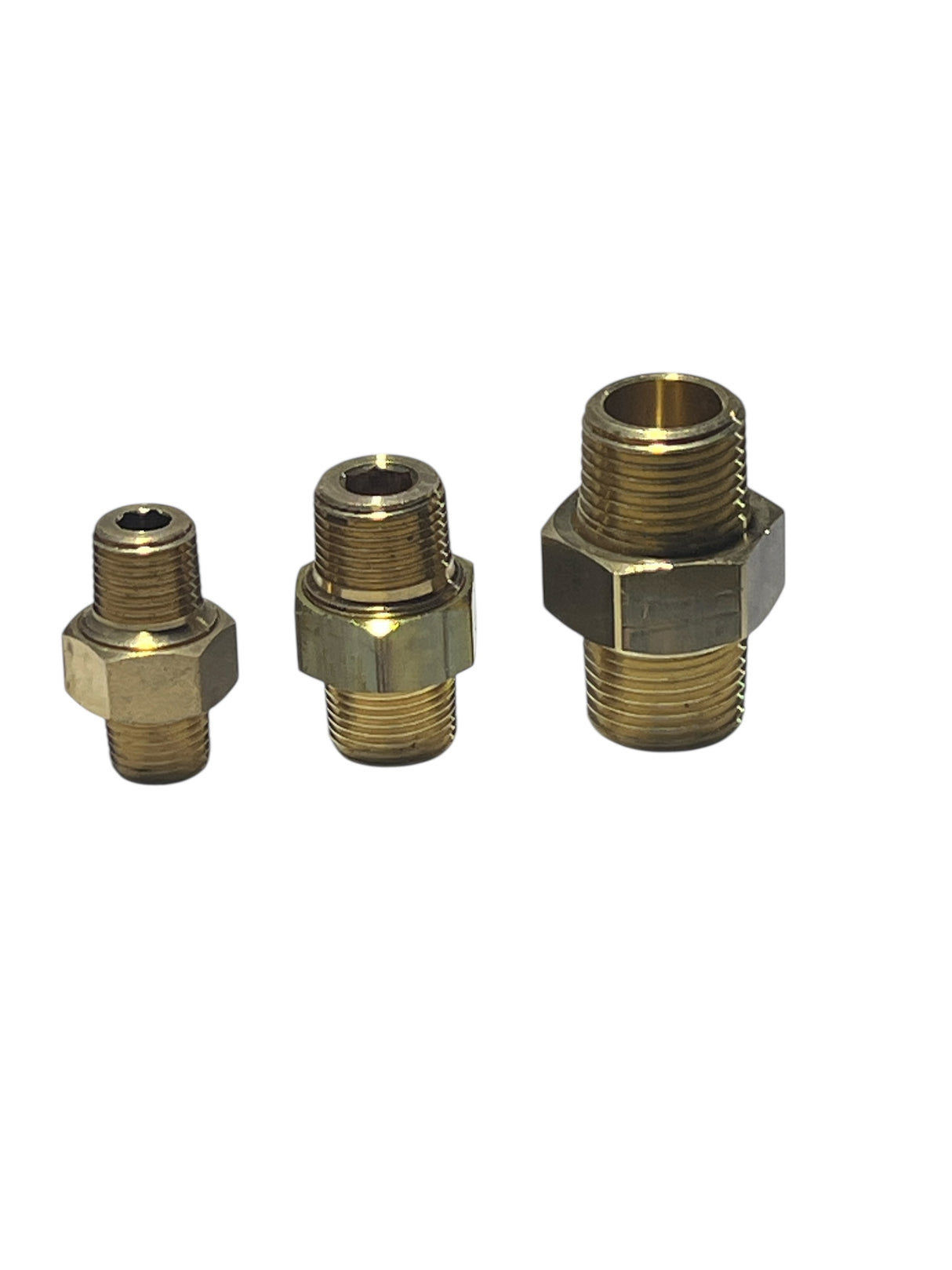 Brass Union Joint for Air / Water Pressure Switches Plastering Machines