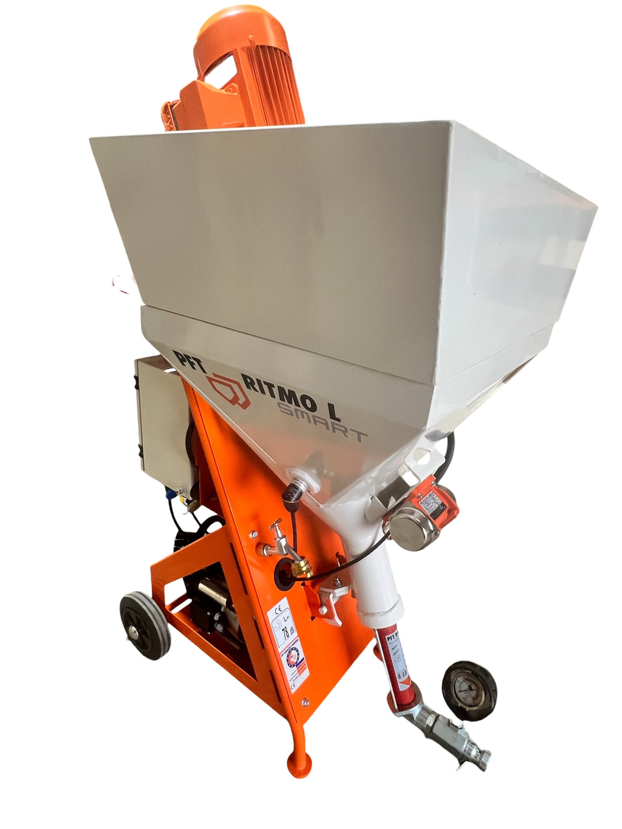 PFT Ritmo L Smart X Pro Plastering Machine – Control Panel Version With Level Sensor & Vibrator