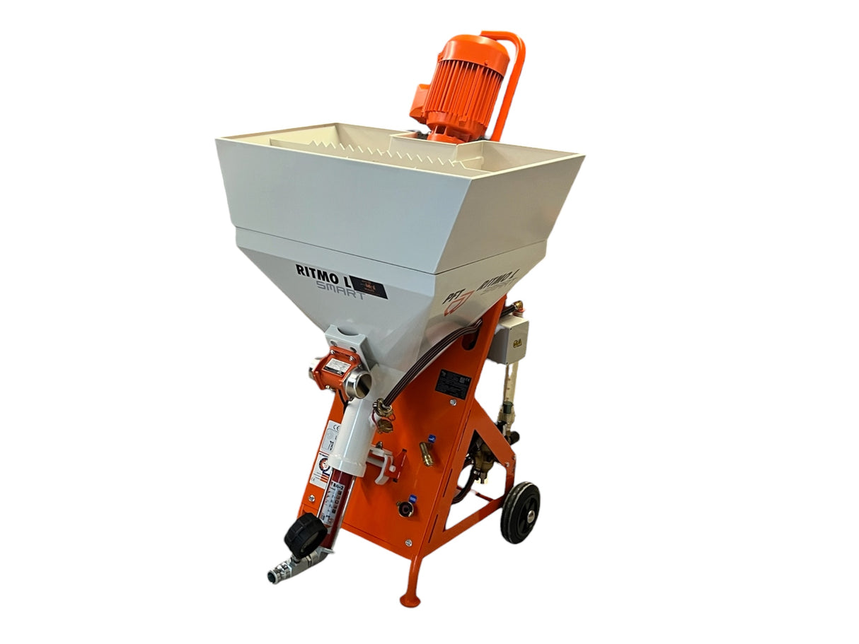 PFT Ritmo L Smart X Pro Plastering Machine – Control Panel Version With Level Sensor & Vibrator