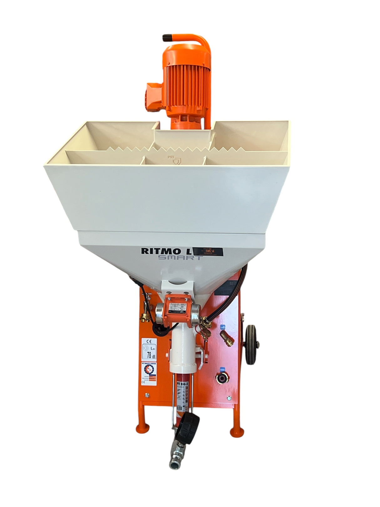 PFT Ritmo L Smart X Pro Plastering Machine – Control Panel Version With Level Sensor & Vibrator