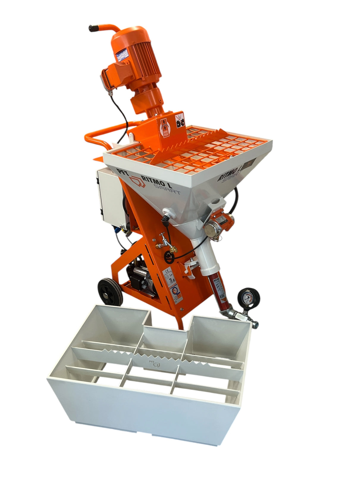 PFT Ritmo L Smart X Pro Plastering Machine – Control Panel Version With Level Sensor & Vibrator
