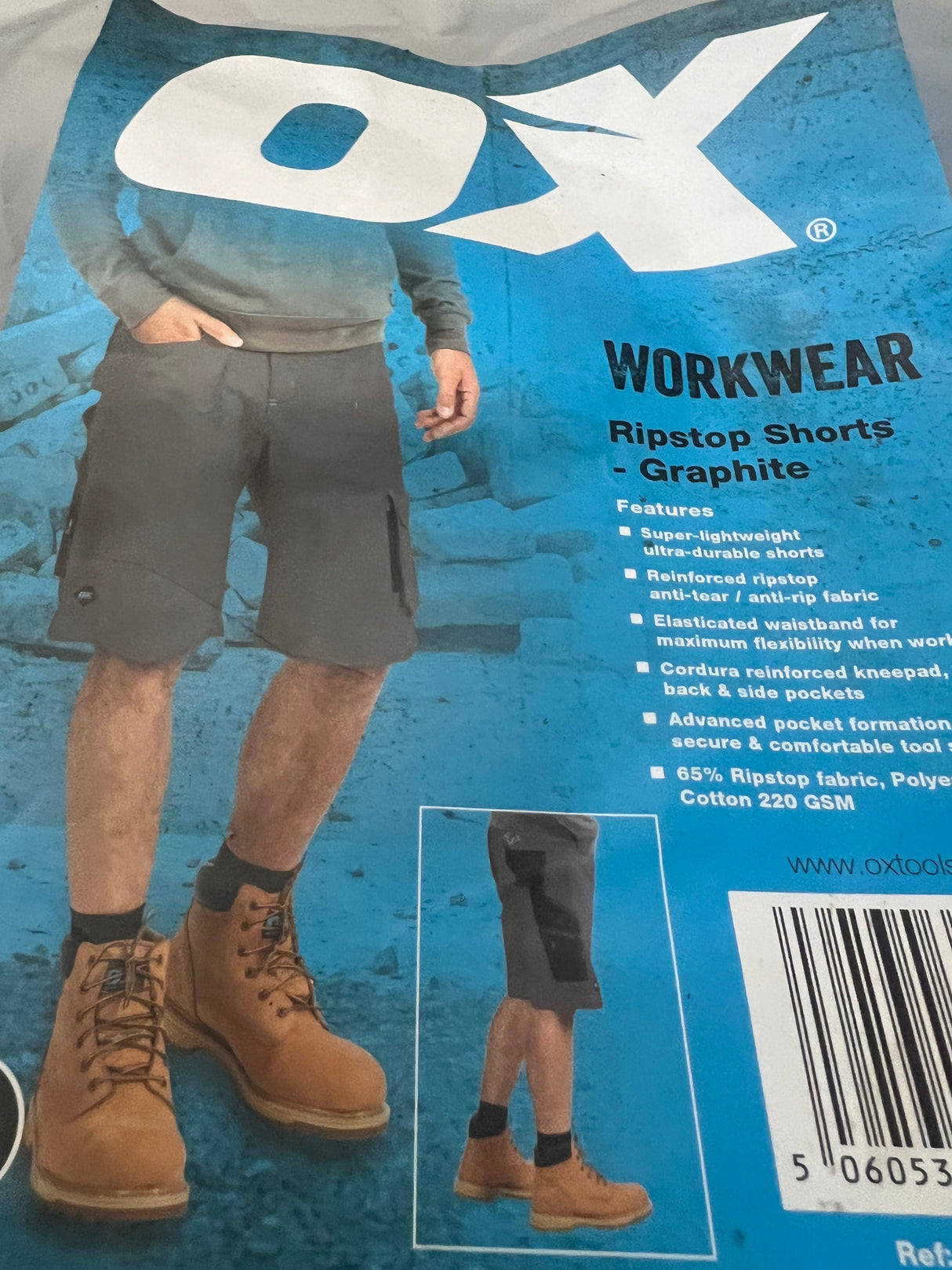 Ox Work Shorts 36”