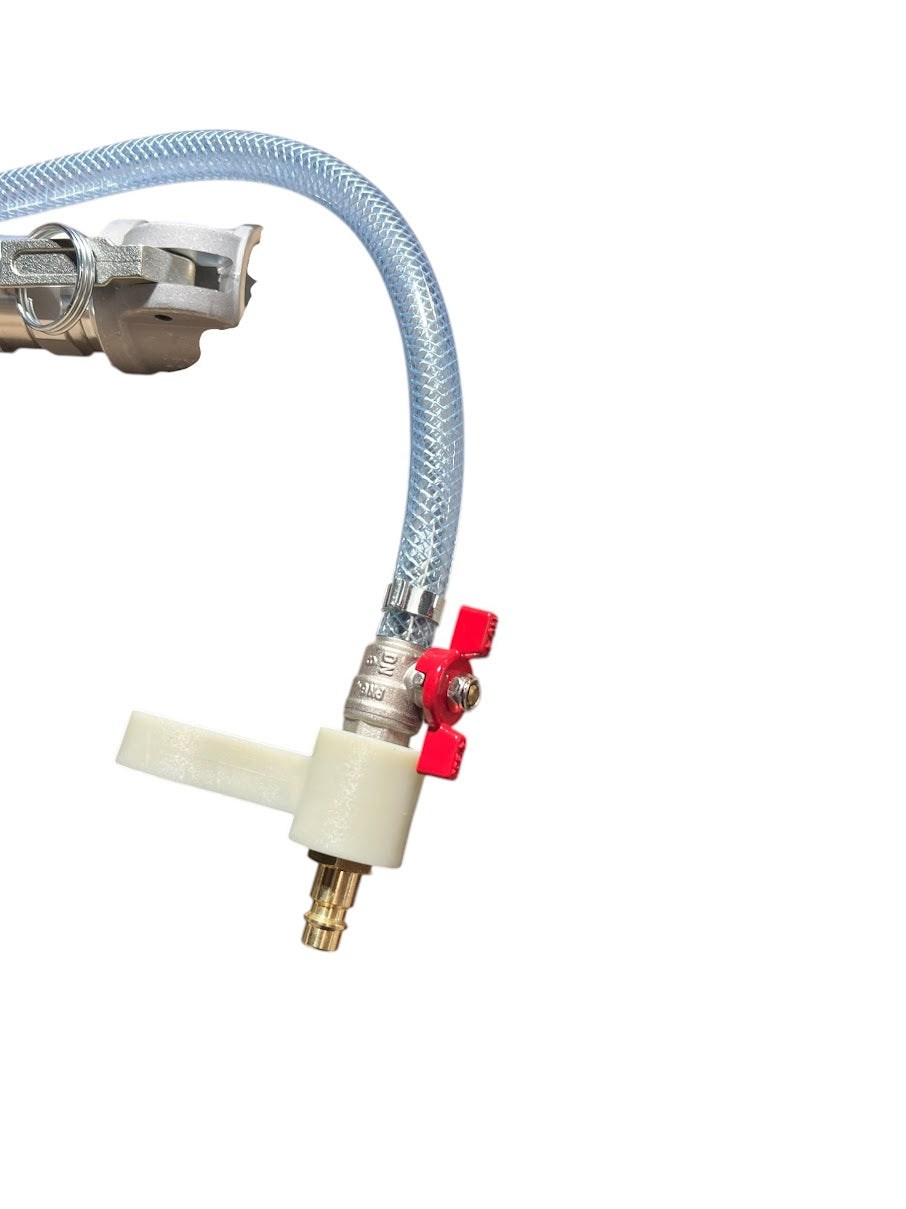 PFT Ritmo Spray Gun – Rotatable Coupling, Shut-Off Valve, 10mm Cap DN25