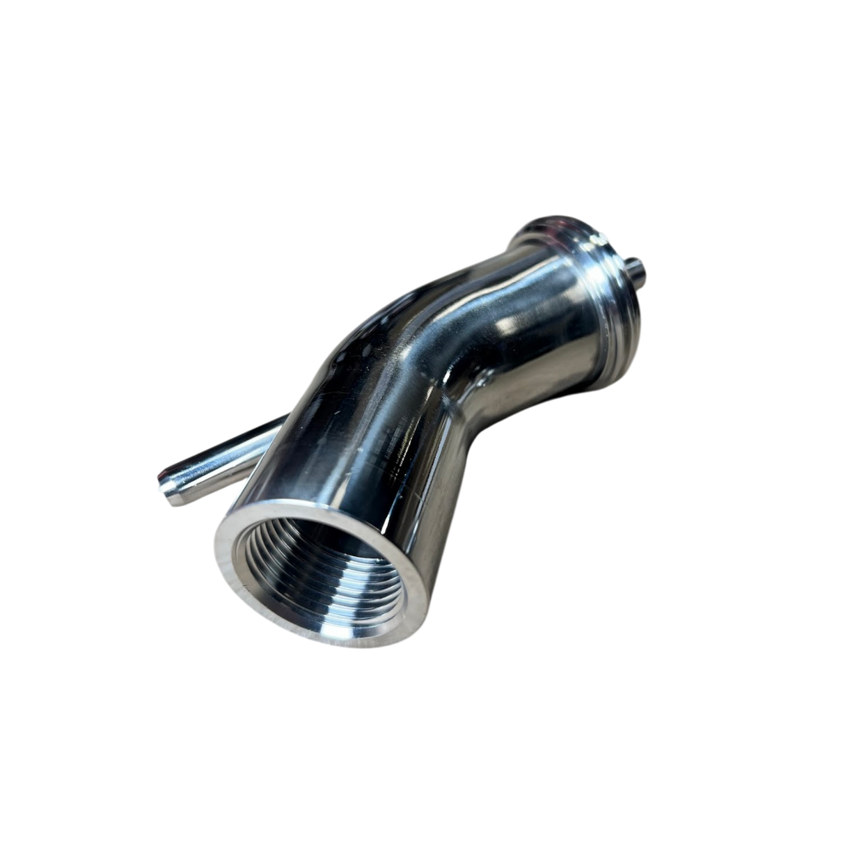 Steel Plaster Spray Head 25mm – Straight & 45° Angled (TWIST Screw-On Nozzle, 1” IG)
