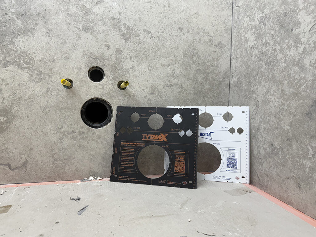 Tile Template Skimflex Tytan – Multi-Function Tiling Hole Cutting & Measuring Guide