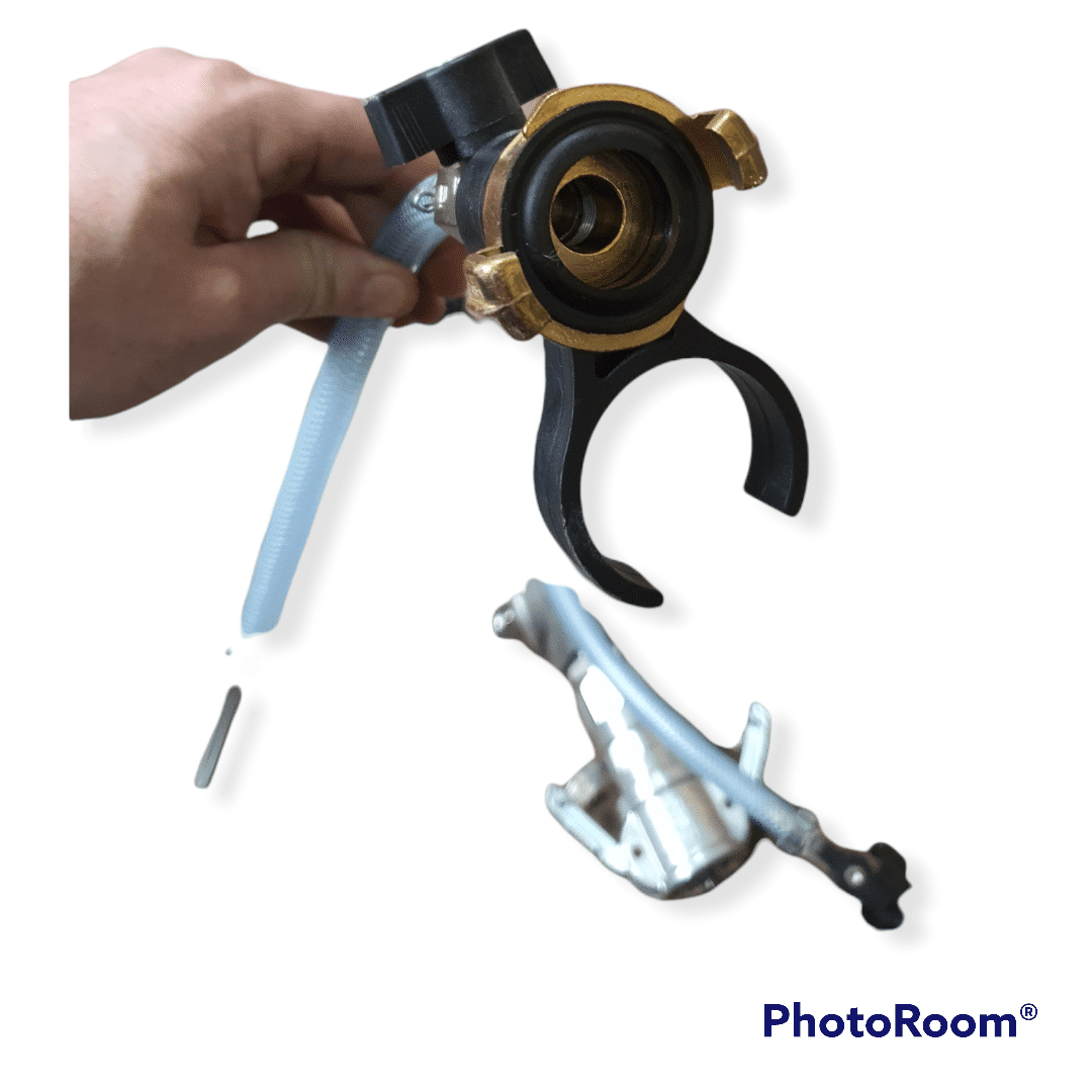 Short Spray Gun Lightweight Shut Off Valve Ritmo G4 Diesel