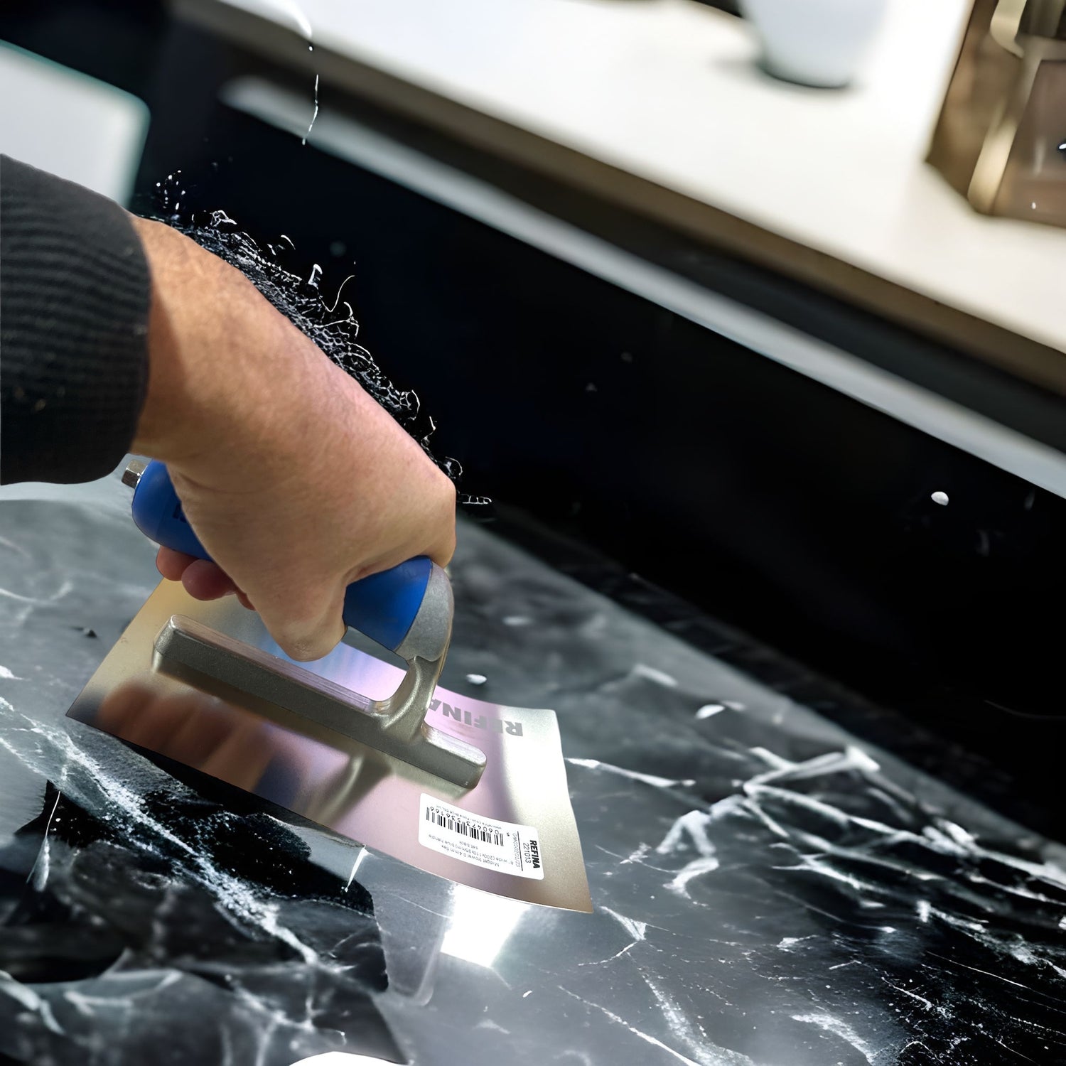 Refina Finatex 8" Wide Flexible Midget Plastering Trowel