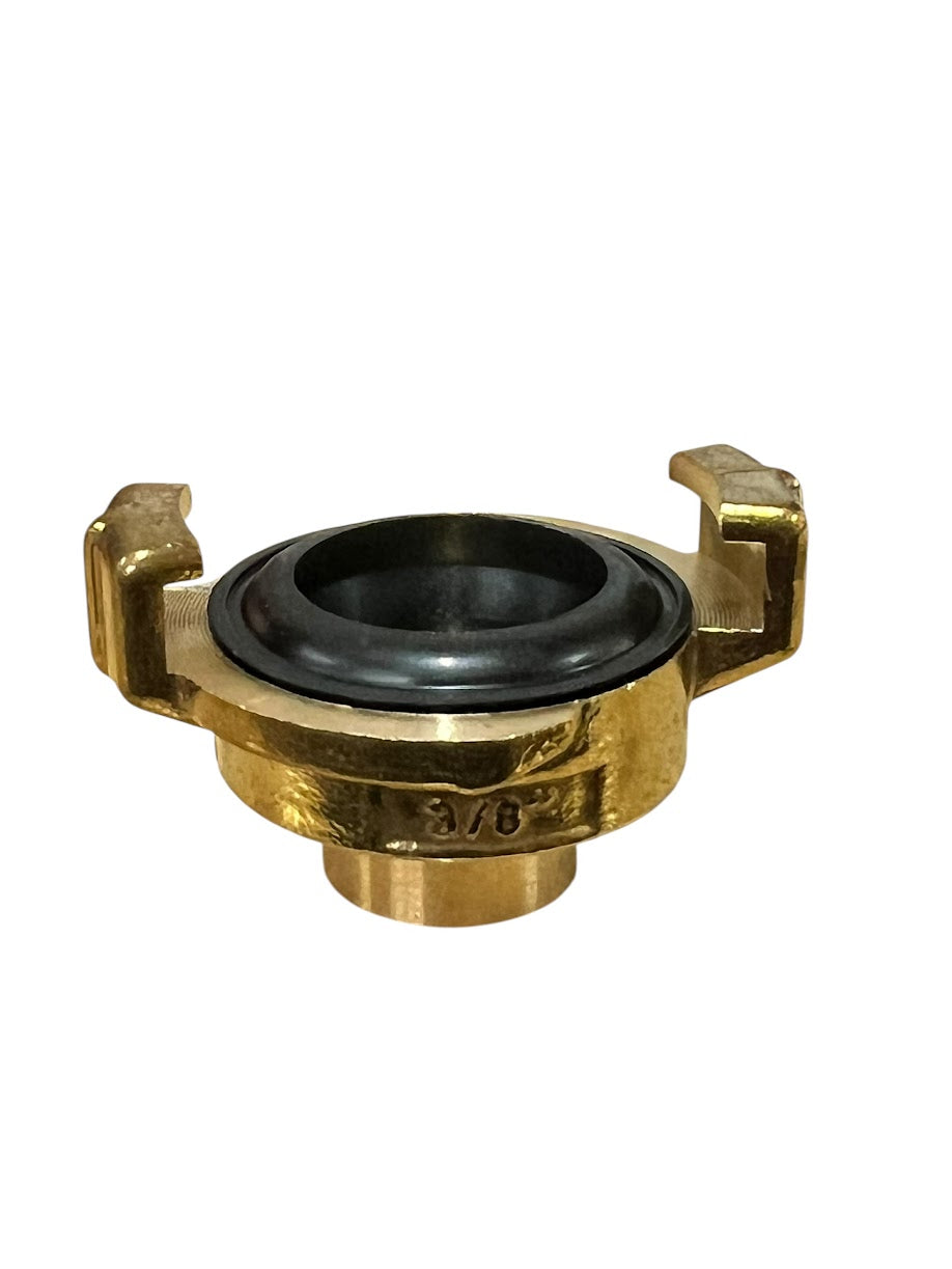 3/8" Geka Type Claw Fittings for Air & Water – Hose Tail, Male & Female BSP