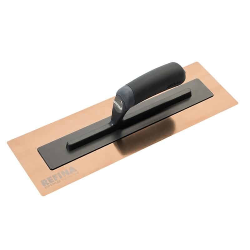 Refina Superflex 3 rose gold plastering trowel with 0.5mm blade