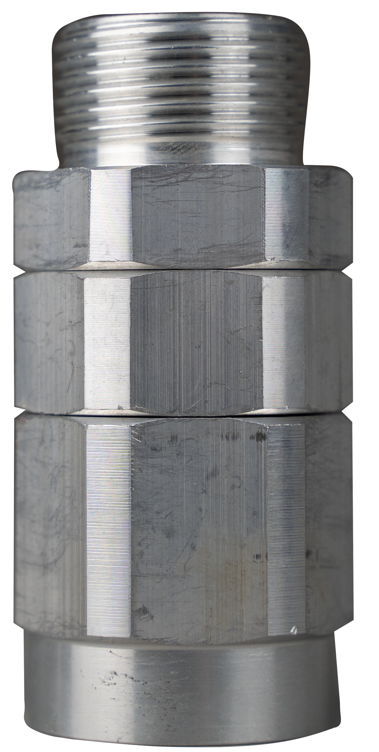 turnable coupling for spraying gun on plastering machine
