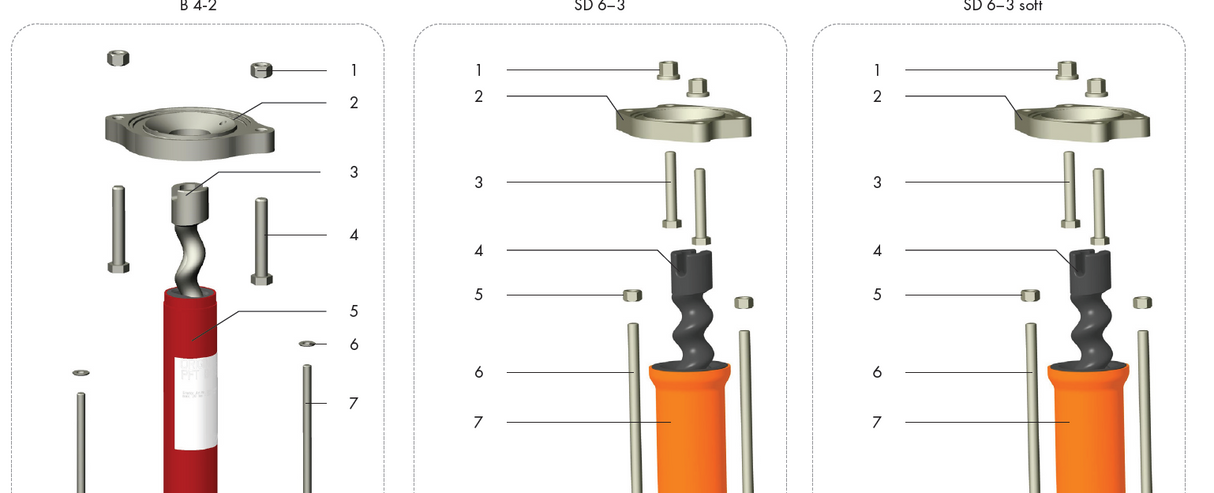 Bolts to connect Ritmo Hopper