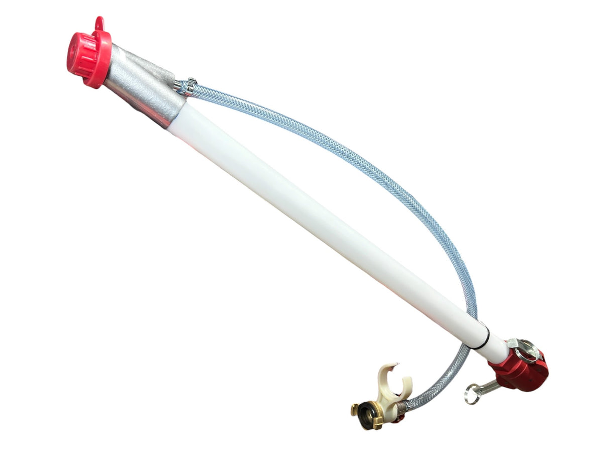 aluminium 30 degree spray gun head with adjustable air flow valve plaster spray gun