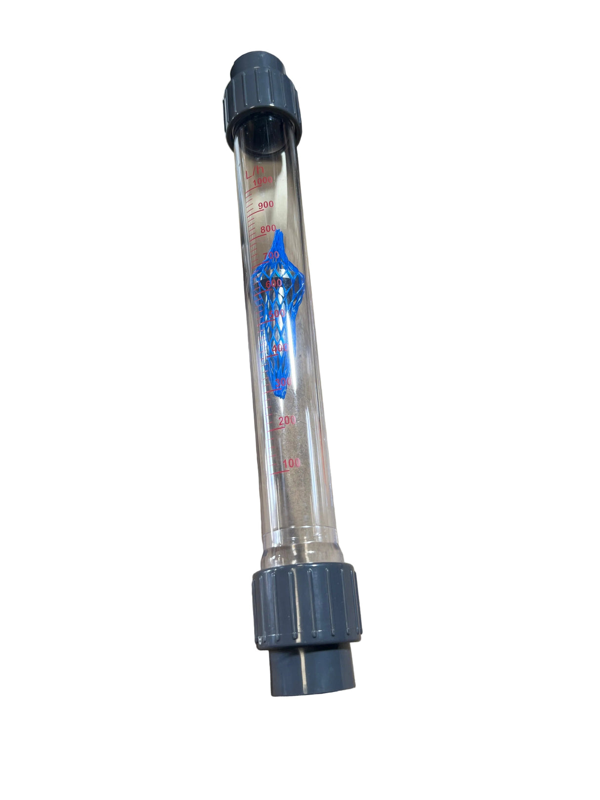 Water bottle with float for plaster spraying machine