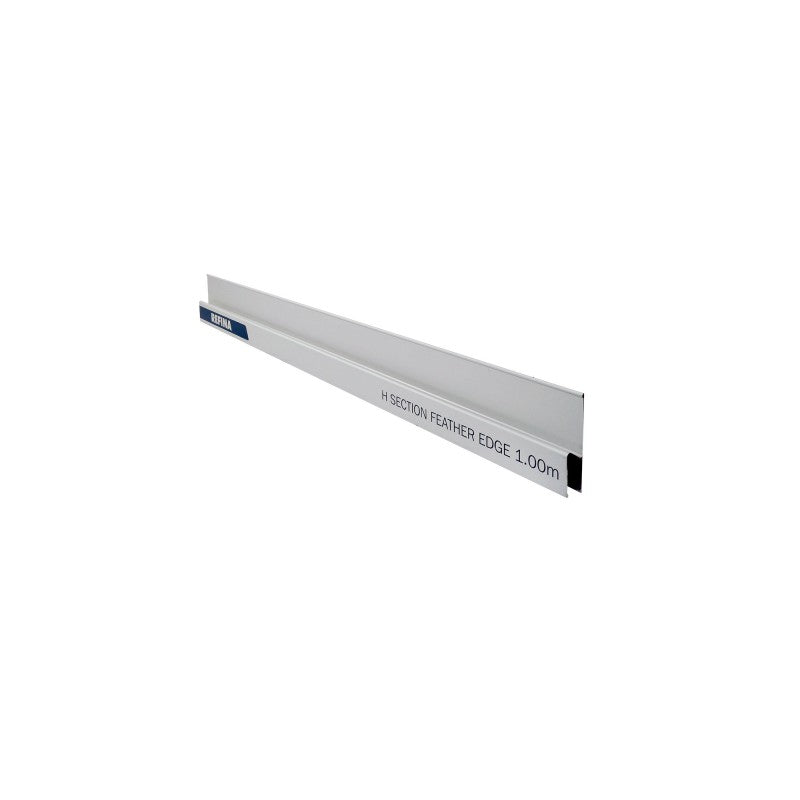Refina Aluminium H Shape Straight Edge Section Rule Flat Plastering Derby