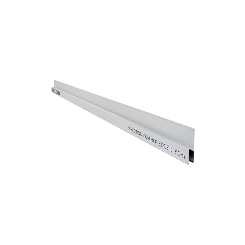 Refina Aluminium H Shape Straight Edge Section Rule Flat Plastering Derby