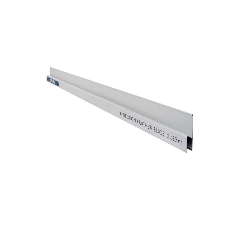 Refina Aluminium H Shape Straight Edge Section Rule Flat Plastering Derby