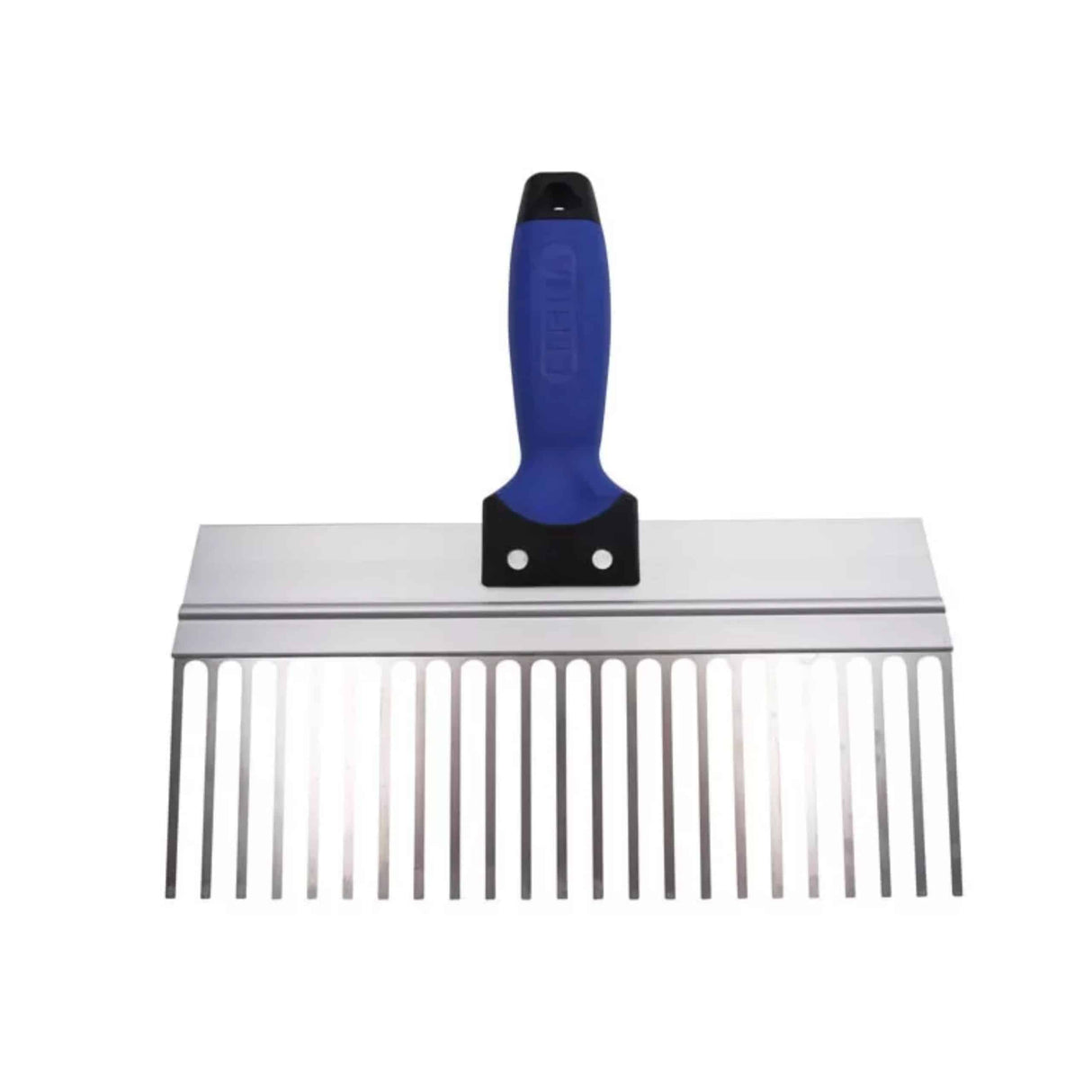 Comb Scratcher Refina 12" SCARIFIER, BLUE HANDLE, 90MM PRONGS