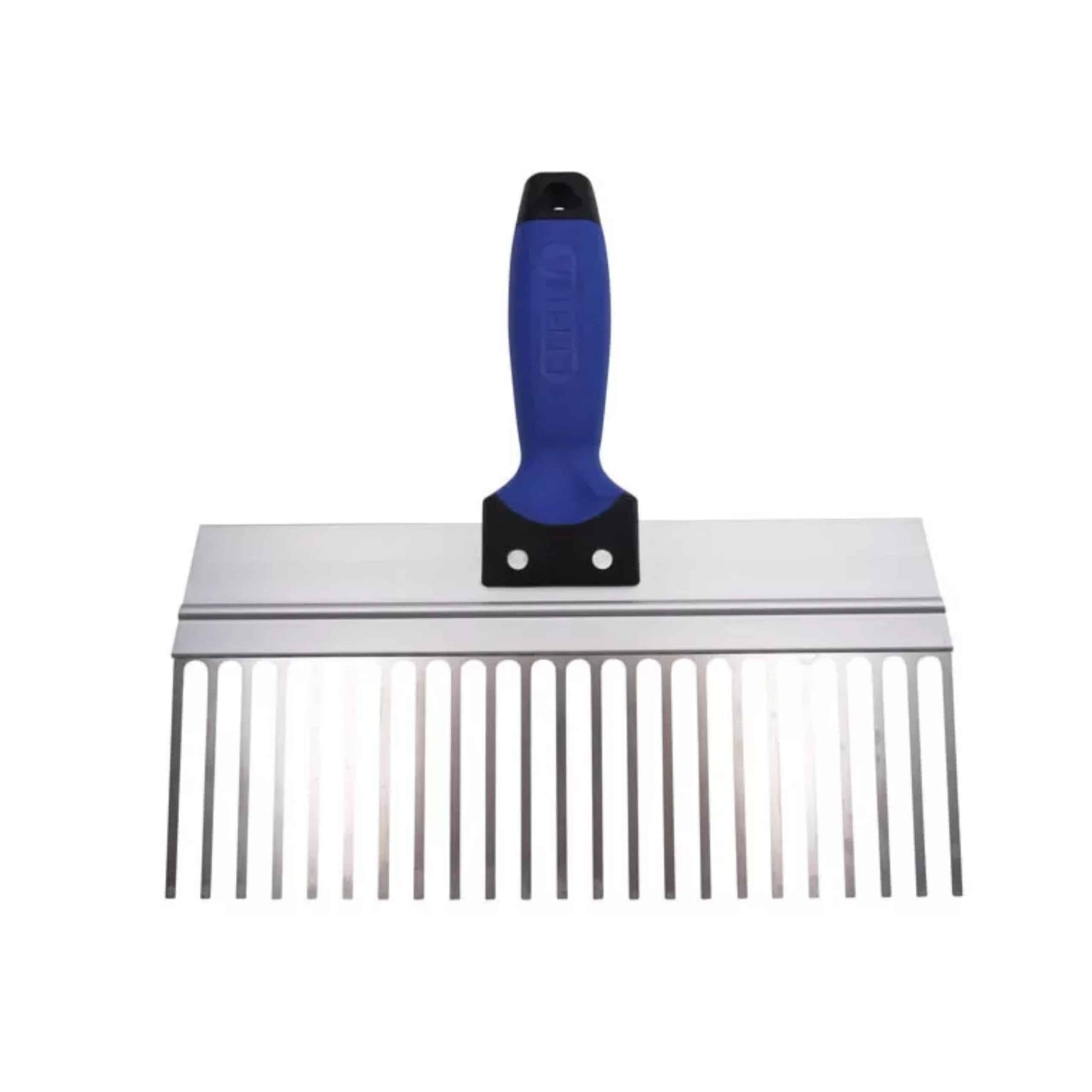 Comb Scratcher Refina 12" SCARIFIER, BLUE HANDLE, 90MM PRONGS