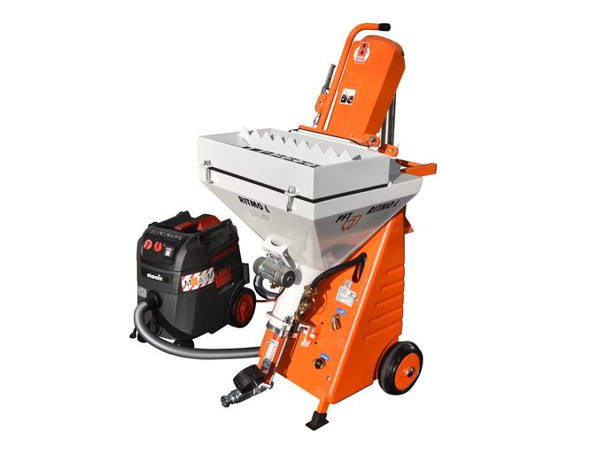 Plastering Machine Dust Extraction