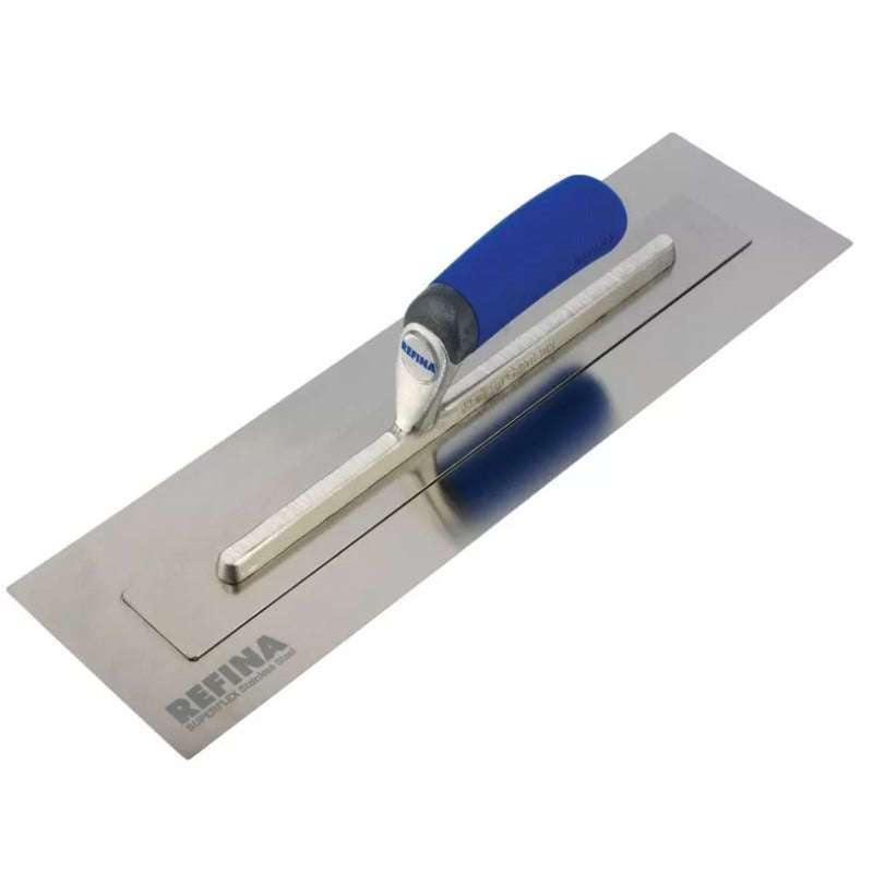 Refina Superflex 1 finishing trowel with 0.4mm flexible stainless steel blade
