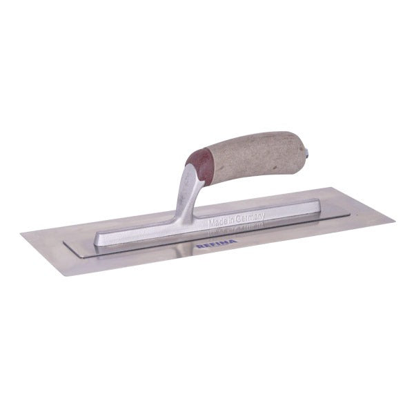 Refina Superflex 2 Trowel  Flexible 0.4 mm Stainless Steel Plastering Trowel for Walls & Ceilings – Soft Grip Handle Finishing Tool