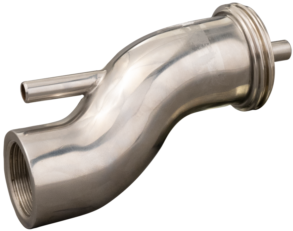 steel plaster spray head 25mm straight and angled