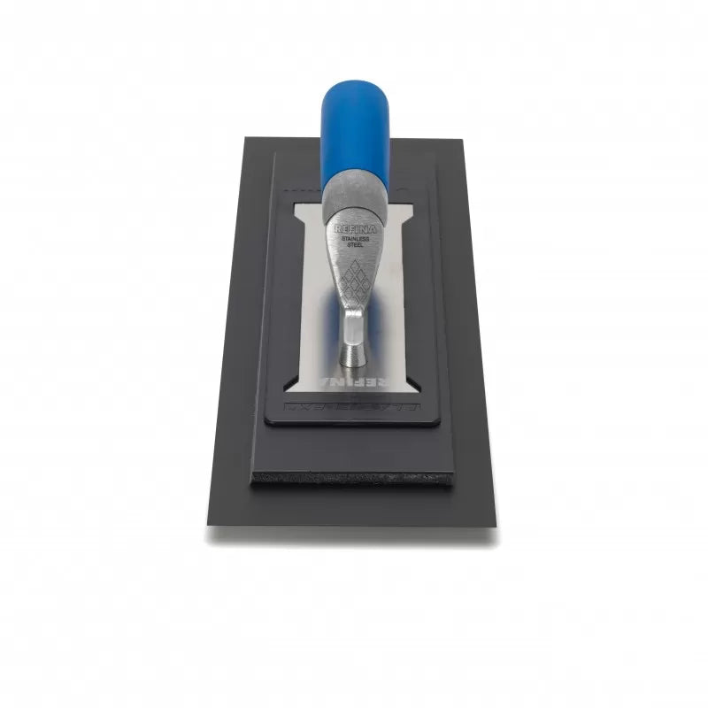 PLAZIFLEX Foam Backed 1.0mm Black Skimming Trowel – Flexiback Plastic Finishing Trowel by Refina