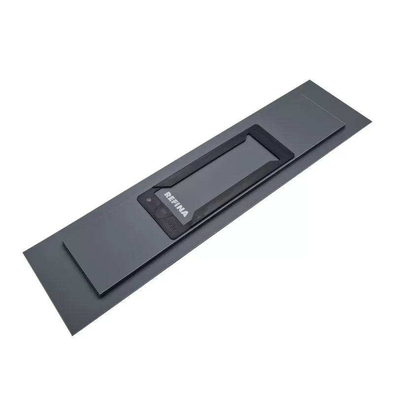Refina Plaziflex 1.5mm Blade – Foam Backed Flexible Plastic Replacement Skimming Blade 12"–24"