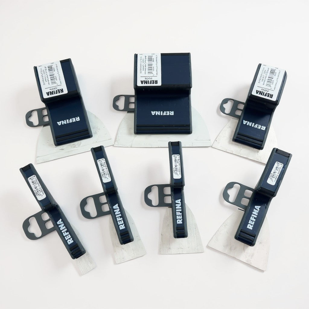 Refina X-Lite Superskim Spatula Set – 7 Piece (1" – 6") Lightweight Flexible Stainless Steel Skimming Tools | Exclusive to PFT Wales