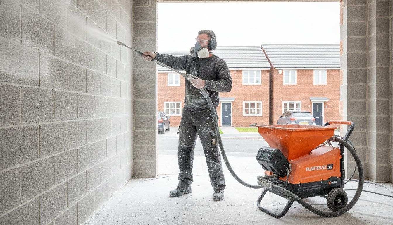 Plastering Sprayer Guide: Boosting Efficiency with Machine Application