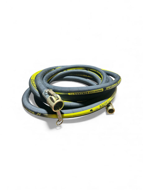 25mm material hose with male and female camlock fittings for plastering machines