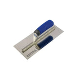 Refina Finatex trowel with radiused corners and flat stainless blade
