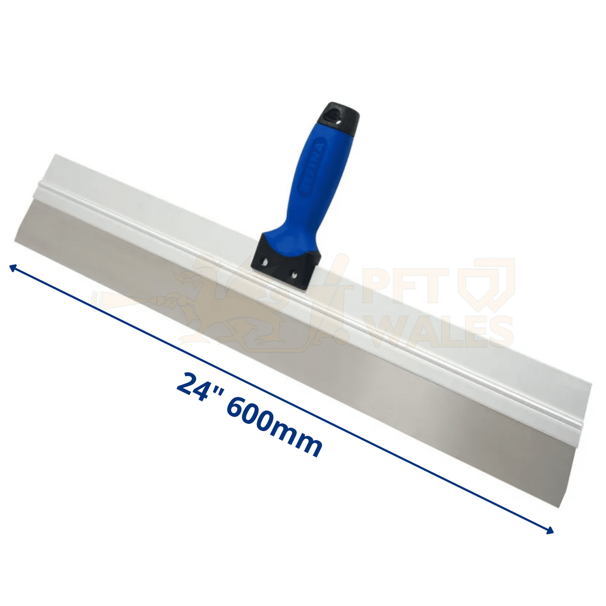 Plastering Skimming Spatula Refina Rubber handle