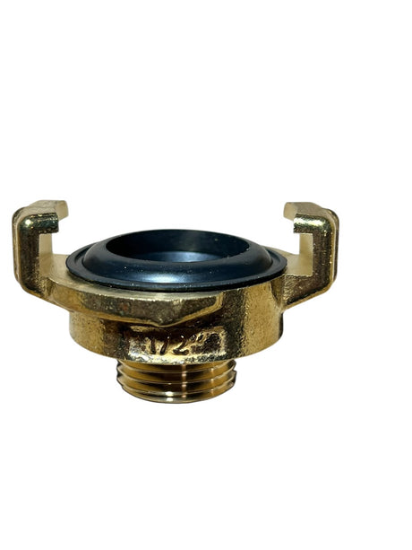 1/2 inch Geka type male BSP claw fitting for air and water