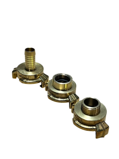 1/2 inch Geka type claw fittings for plastering machine air and water systems