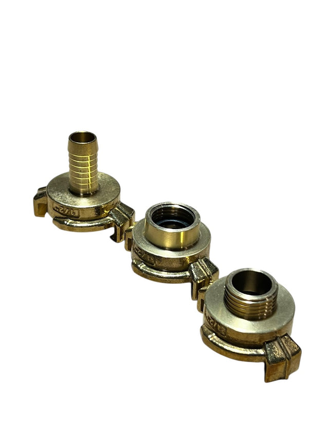 1/2 inch Geka type claw fittings for plastering machine air and water systems