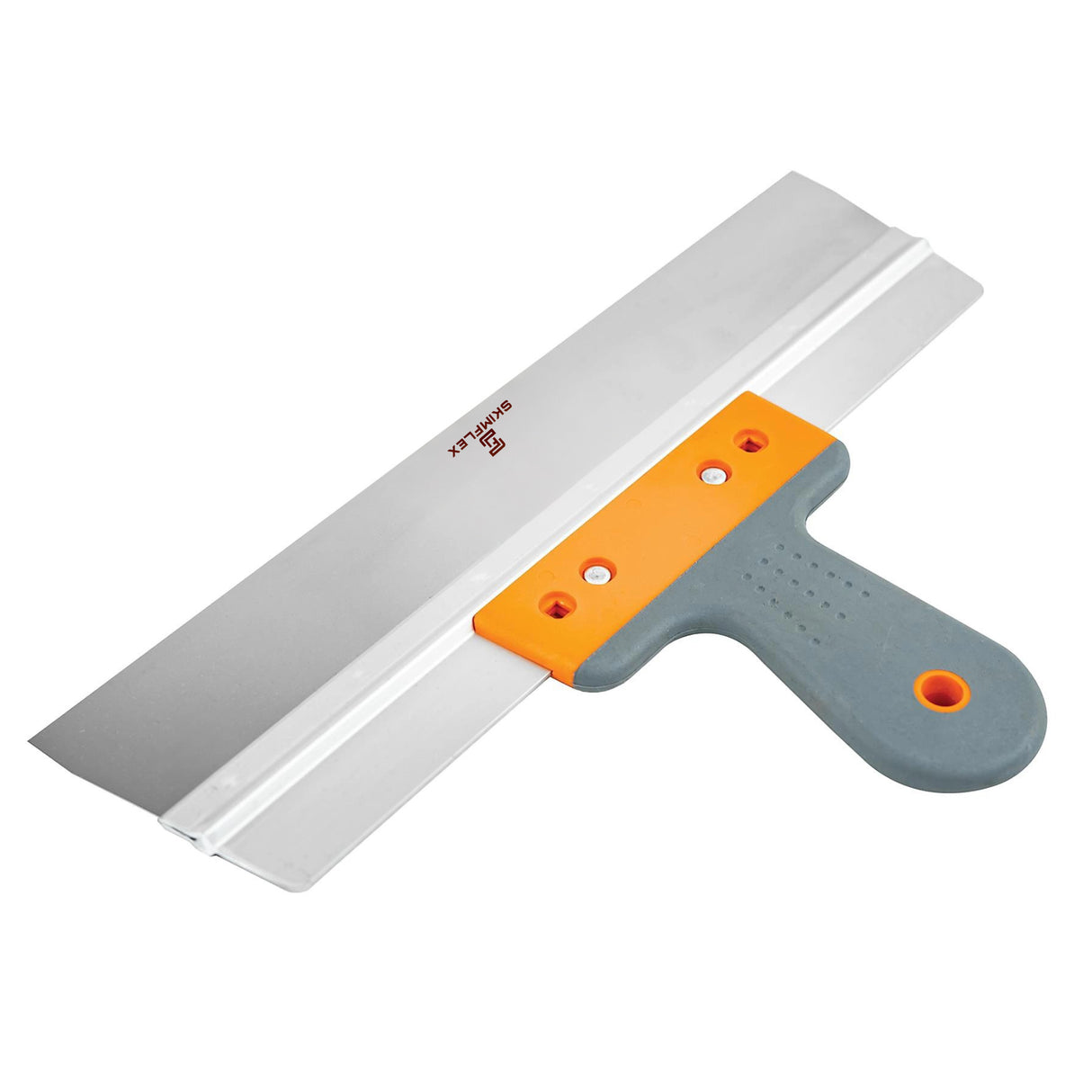 Skimflex Plaster Spatula – Stainless Steel Flattening Tool with Cork or Rubber Handle (10"-24")