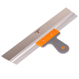 Skimflex Plaster Spatula – Stainless Steel Flattening Tool with Cork or Rubber Handle (10"-24")