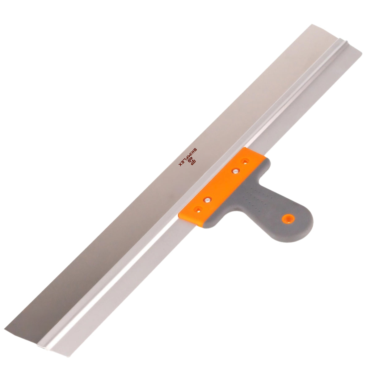 Skimflex Plaster Spatula – Stainless Steel Flattening Tool with Cork or Rubber Handle (10"-24")