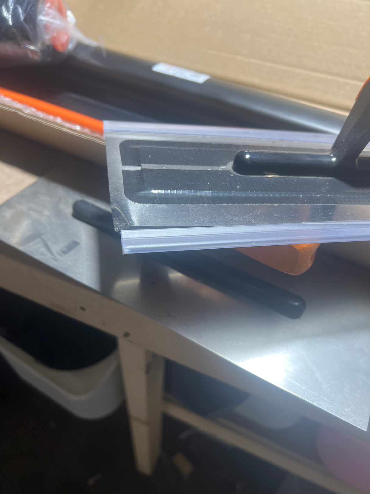 32” spatula flexi trowel and stainless trowel and plaster roller